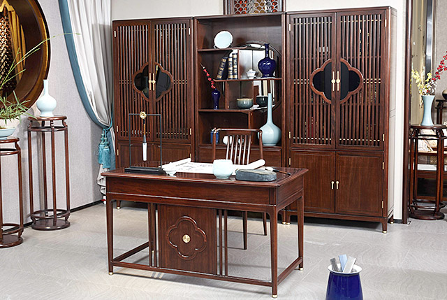 新中式家具TM9902書(shū)桌 新中式家具TM9902書(shū)桌